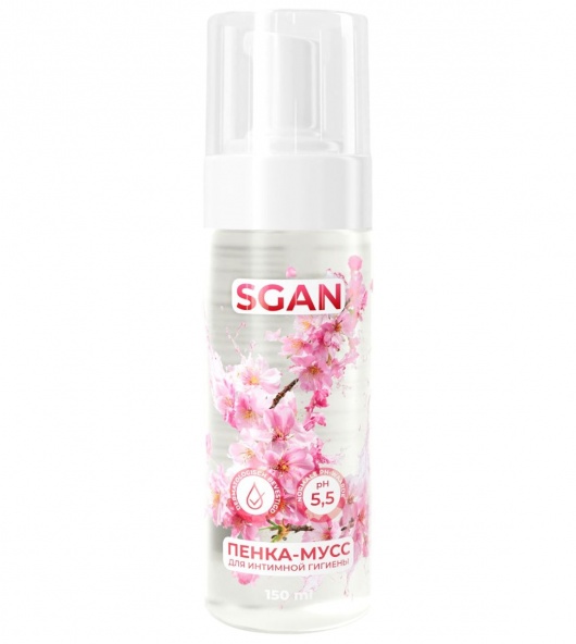 Пенка-мусс для интимной гигиены SGAN с пребиотиками - 150 мл. - SGAN - купить с доставкой в Екатеринбурге