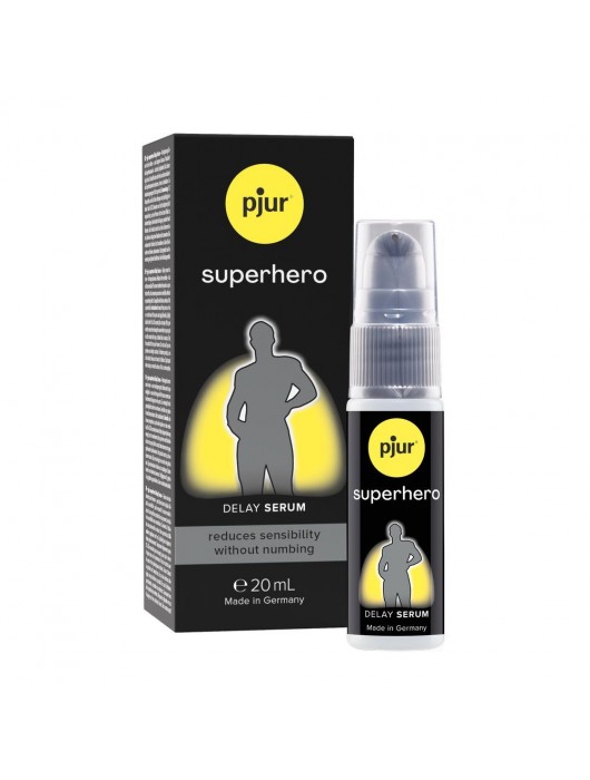 Пролонгатор-сыворотка pjur Superhero Delay Serum - 20 мл. - Pjur - купить с доставкой в Екатеринбурге