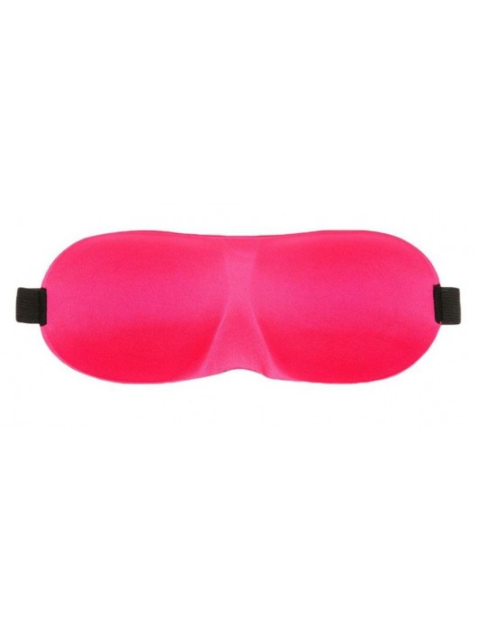 Розовая глухая маска на резинке - Sitabella - купить с доставкой в Екатеринбурге