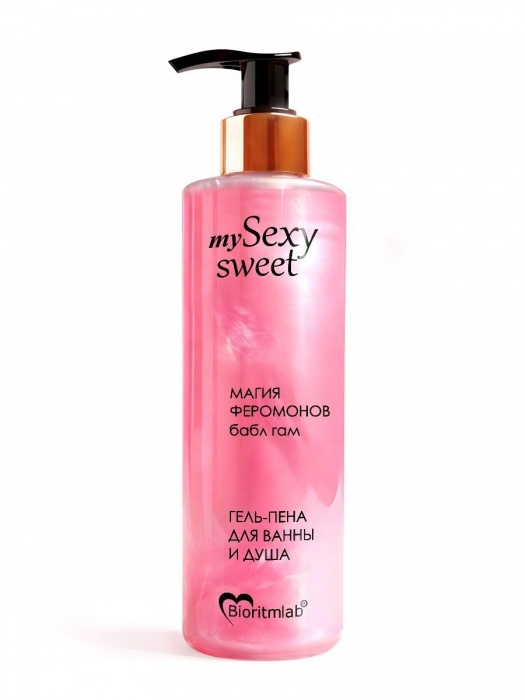 Гель-пена для ванны и душа Sexy Sweet с феромонами и ароматом бабл-гам - 200 мл. -  - Магазин феромонов в Екатеринбурге