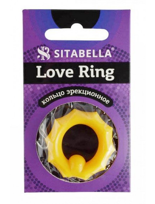 Цветное эрекционное кольцо Love Ring - Sitabella - в Екатеринбурге купить с доставкой