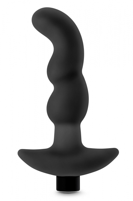 Черный вибромассажер простаты Prostate Massager 03 - 15,2 см. - Blush Novelties - в Екатеринбурге купить с доставкой