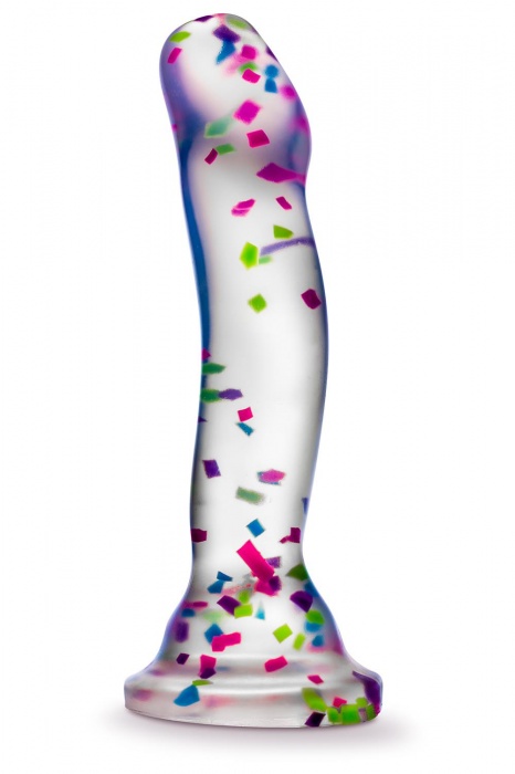 Прозрачный люминесцентный фаллоимитатор Hanky-Panky - 19 см. - Blush Novelties