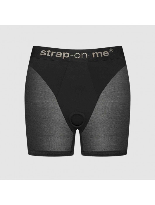 Трусики-шорты для фиксации насадок Strap-on-me Harness Lingerie Halo - size S - Strap-on-me - купить с доставкой в Екатеринбурге