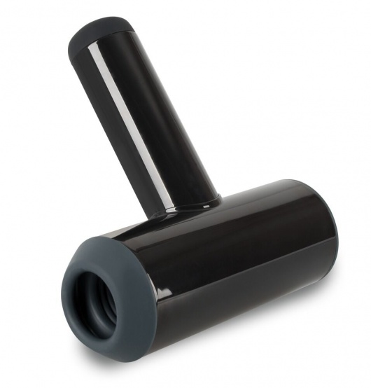 Черный мастурбатор с удобной ручкой Masturbator with 2 Functions - Orion - в Екатеринбурге купить с доставкой