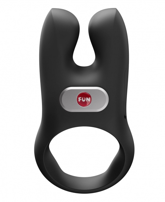 Черное эрекционное виброкольцо Nos - Fun Factory - в Екатеринбурге купить с доставкой
