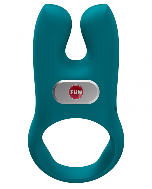 Зеленое эрекционное виброкольцо Nos - Fun Factory - в Екатеринбурге купить с доставкой