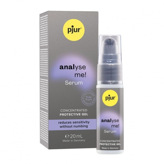 Расслабляющая анальная сыворотка pjur Analyse Me Serum - 20 мл. - Pjur - купить с доставкой в Екатеринбурге