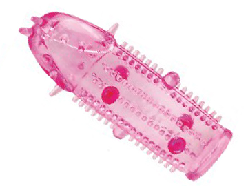 Розовая насадка на пенис с закрытой головкой - Sextoy 2011 - в Екатеринбурге купить с доставкой