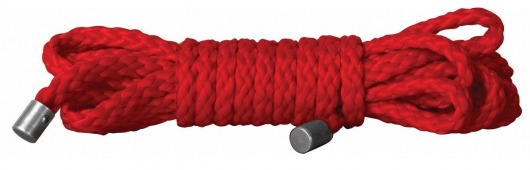 Красная веревка для бондажа Kinbaku Mini - 1,5 м. - Shots Media BV - купить с доставкой в Екатеринбурге
