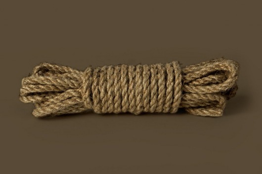 Пеньковая верёвка для бондажа Shibari Rope - 10 м. - Shots Media BV - купить с доставкой в Екатеринбурге