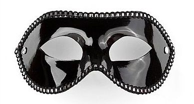 Чёрная маска Mask For Party Black - Shots Media BV - купить с доставкой в Екатеринбурге