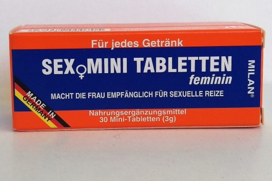 Возбуждающие таблетки для женщин Sex-Mini-Tabletten feminin - 30 таблеток (100 мг.) - Milan Arzneimittel GmbH - купить с доставкой в Екатеринбурге