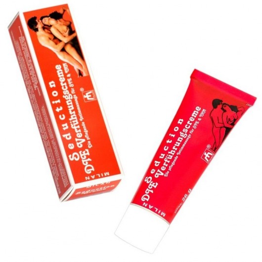 Возбуждающий интимный крем для мужчин и женщин Seduction - 28 мл. - Milan Arzneimittel GmbH - купить с доставкой в Екатеринбурге