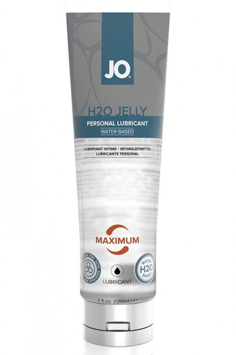 Лубрикант на водной основе JO H2O JELLY MAXIMUM - 120 мл. - System JO - купить с доставкой в Екатеринбурге