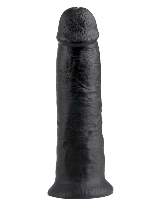 Чёрный фаллос-гигант 10  Cock - 25,4 см. - Pipedream