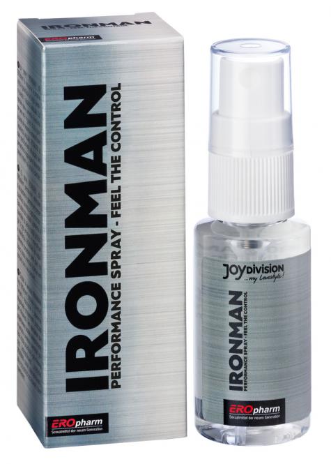 Пролонгатор-спрей для мужчин IRONMAN Spray - 30 мл. - Joy Division - купить с доставкой в Екатеринбурге