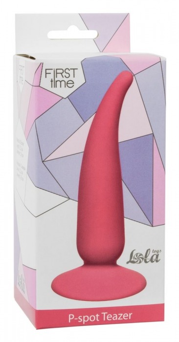 Розовая анальная пробка P-spot Teazer Pink - 12,2 см. - Lola Games - в Екатеринбурге купить с доставкой