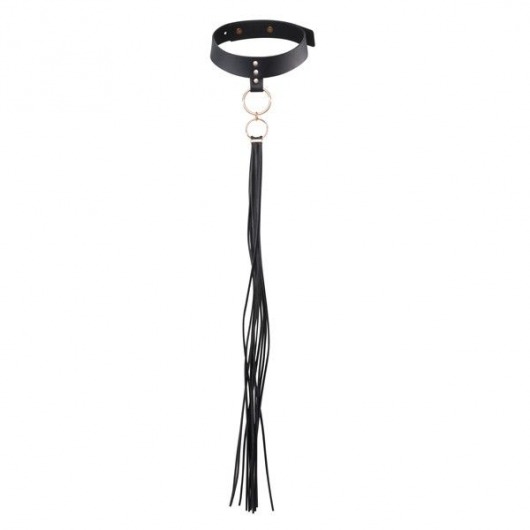 Ошейник с кистями Tassel Choker - Bijoux Indiscrets - купить с доставкой в Екатеринбурге