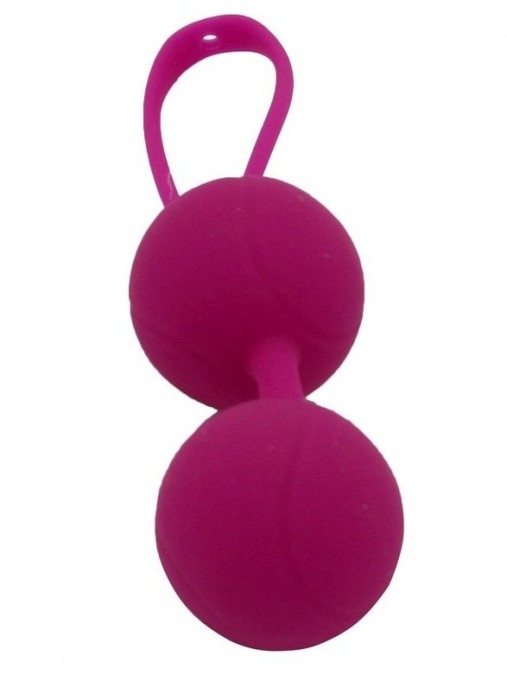 Ярко-розовый набор для тренировки вагинальных мышц Kegel Balls - RestArt