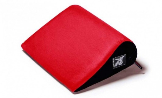 Красная малая замшевая подушка для любви Liberator Retail Jaz - Liberator - купить с доставкой в Екатеринбурге
