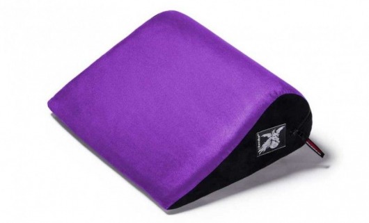 Фиолетовая малая замшевая подушка для любви Liberator Retail Jaz - Liberator - купить с доставкой в Екатеринбурге