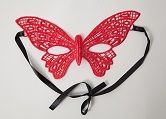 Кружевная маска в форме бабочки - White Label купить с доставкой