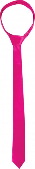 Розовая лента-галстук для бандажа Tie Me Up - Shots Media BV - купить с доставкой в Екатеринбурге