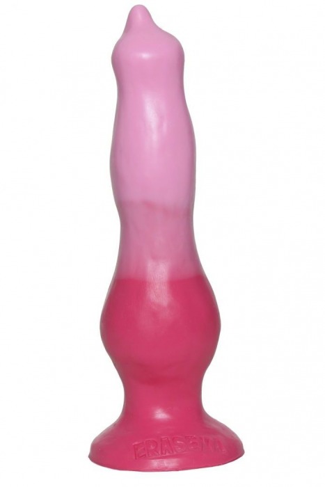 Розовый фаллос собаки  Чарли  - 18,5 см. - Erasexa - купить с доставкой в Екатеринбурге