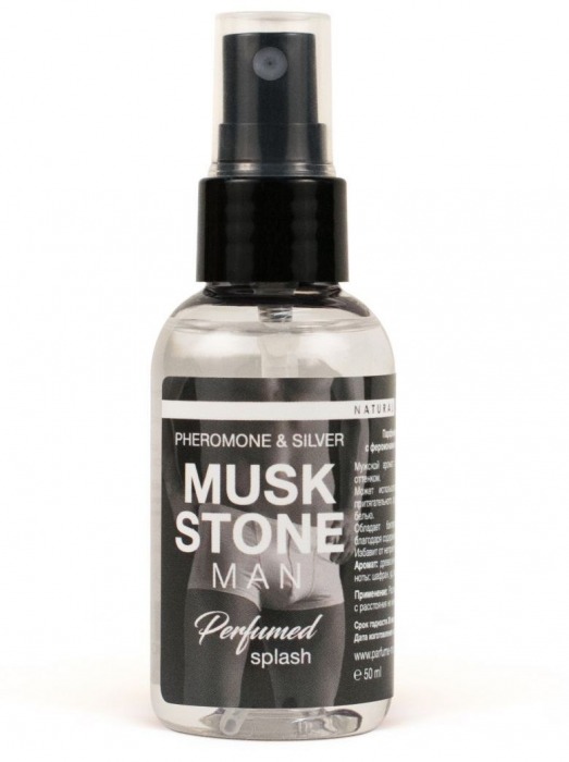 Мужской парфюмированный спрей для нижнего белья Musk Stone - 50 мл. -  - Магазин феромонов в Екатеринбурге