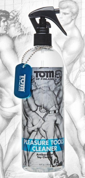 Антибактериальный спрей Tom of Finland Pleasure Tools Cleaner - 473 мл. - XR Brands - купить с доставкой в Екатеринбурге