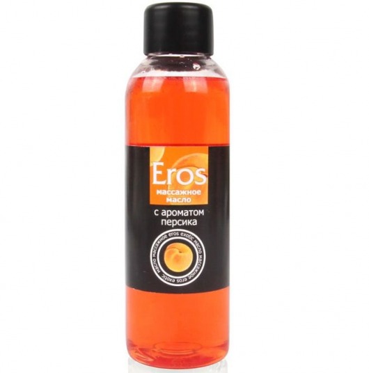 Массажное масло Eros exotic с ароматом персика - 75 мл. - Биоритм - купить с доставкой в Екатеринбурге
