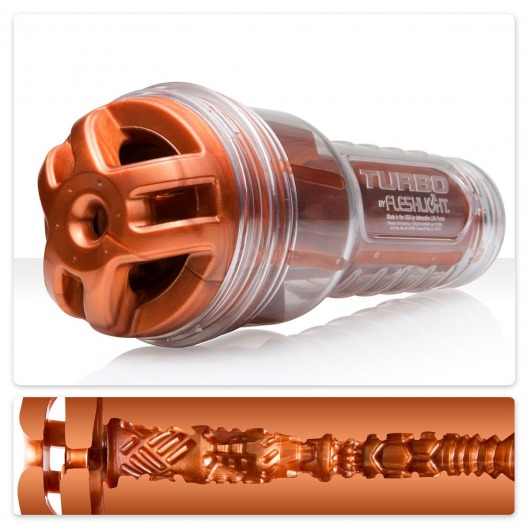 Мастурбатор Fleshlight Turbo - Ignition Copper - Fleshlight - в Екатеринбурге купить с доставкой