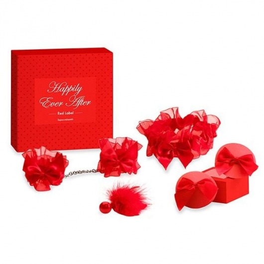 Эротический набор Happily Ever After Red Label - Bijoux Indiscrets - купить с доставкой в Екатеринбурге