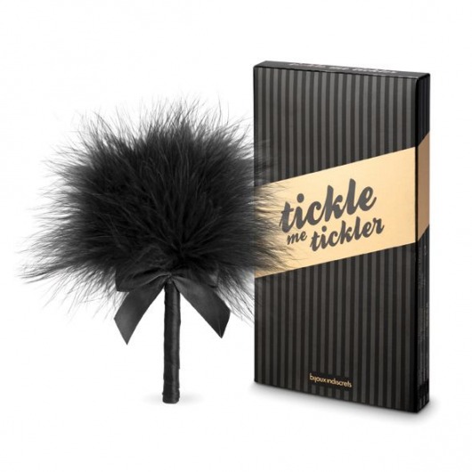 Пуховка для эротических игр Tickle Me Tickler - Bijoux Indiscrets - купить с доставкой в Екатеринбурге