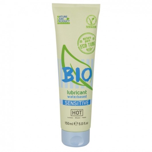 Органический лубрикант для чувствительной кожи Bio Sensitive - 150 мл. - HOT - купить с доставкой в Екатеринбурге