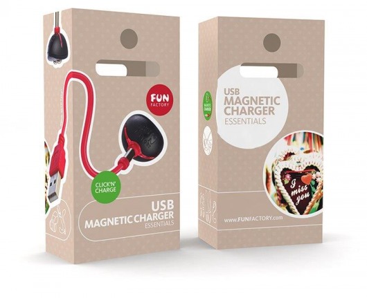 Зарядное устройство USB Magnetic Charger для вибраторов Fun Factory - Fun Factory - купить с доставкой в Екатеринбурге