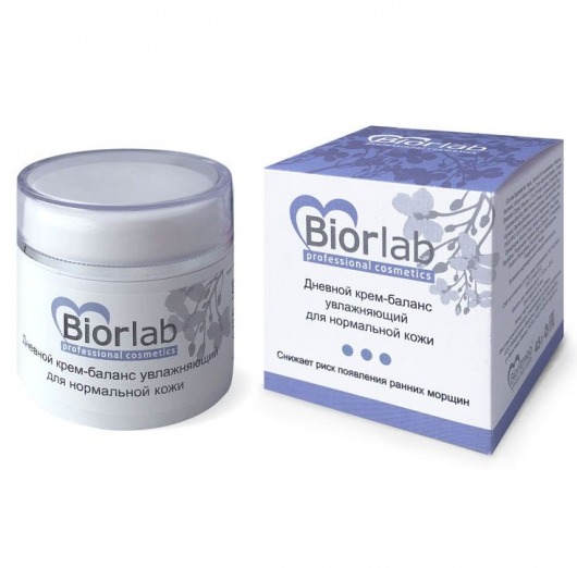 Дневной увлажняющий крем-баланс Biorlab для нормальной кожи - 45 гр. -  - Магазин феромонов в Екатеринбурге