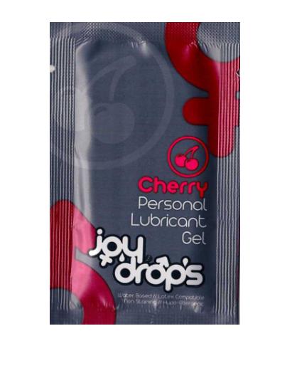 Пробник смазки на водной основе JoyDrops Cherry - 5 мл. - JoyDrops - купить с доставкой в Екатеринбурге
