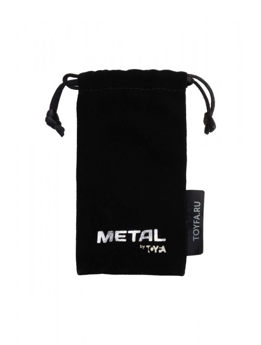 Серебристая анальная пробка с прозрачным кристаллом-сердцем - 8 см. - ToyFa - купить с доставкой в Екатеринбурге