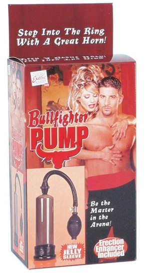 Помпа с грушей мужская BULLFIGHTER - California Exotic Novelties - в Екатеринбурге купить с доставкой