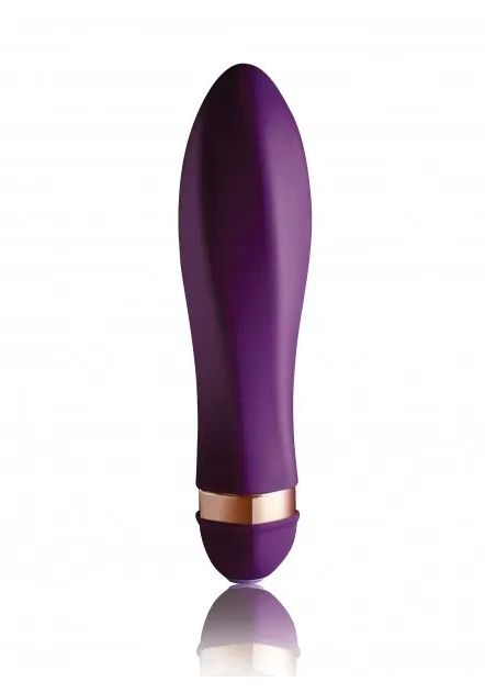 Фиолетовый закрученный мини-вибратор Twister - 14 см. - Rocks-Off