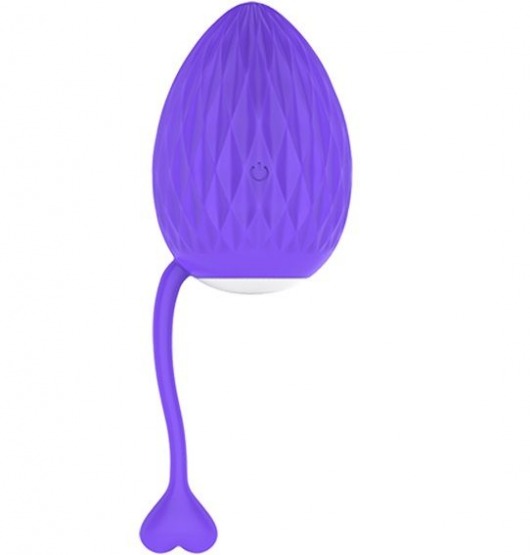 Фиолетовое перезаряжаемое виброяичко iEGG-2 - Dibe