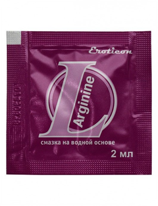 Стимулирующая гель-смазка L-Arginine - 2 мл. - Eroticon - купить с доставкой в Екатеринбурге