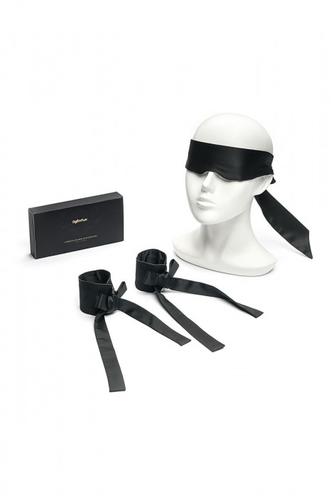 Набор для фиксации Romfun - маска на глаза и наручники - Romfun - купить с доставкой в Екатеринбурге
