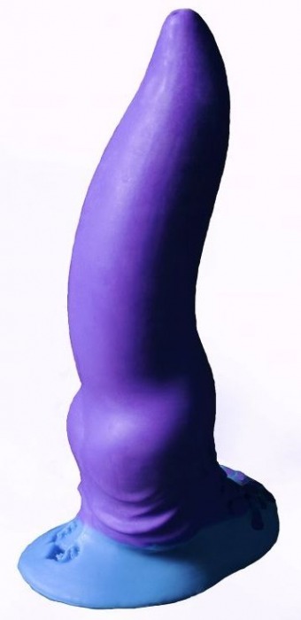 Фиолетовый фаллоимитатор  Зорг mini  - 17 см. - Erasexa - купить с доставкой в Екатеринбурге