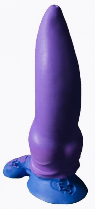 Фиолетовый фаллоимитатор  Зорг small  - 21 см. - Erasexa - купить с доставкой в Екатеринбурге