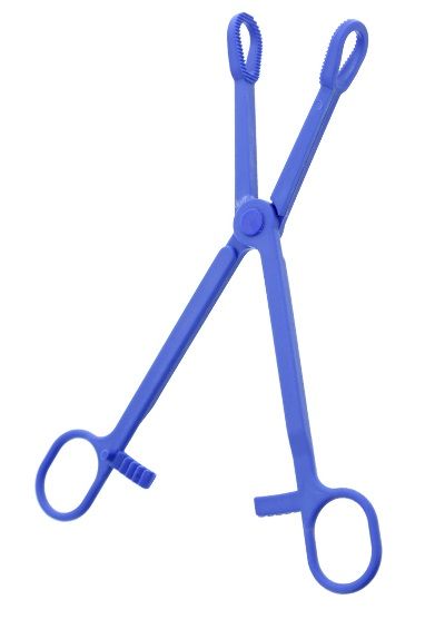Синие медицинские ножницы BLAZE CLITORIS SCISSORS - Dream Toys - купить с доставкой в Екатеринбурге