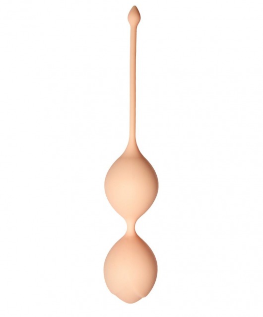 Телесные вагинальные шарики Кегеля со смещенным центом тяжести Delta - Le Frivole