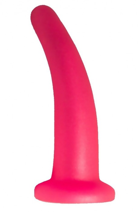 Розовый изогнутый стимулятор простаты из геля - 12,5 см. - LOVETOY (А-Полимер) - в Екатеринбурге купить с доставкой